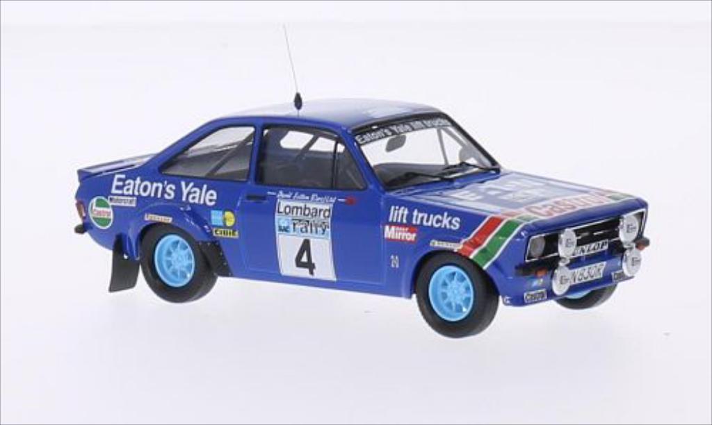 Ford Escort 1/43 Trofeu MKII No.4 Eatons Yale Rally WM RAC Rally 1978 /A.Hertz diecast model cars