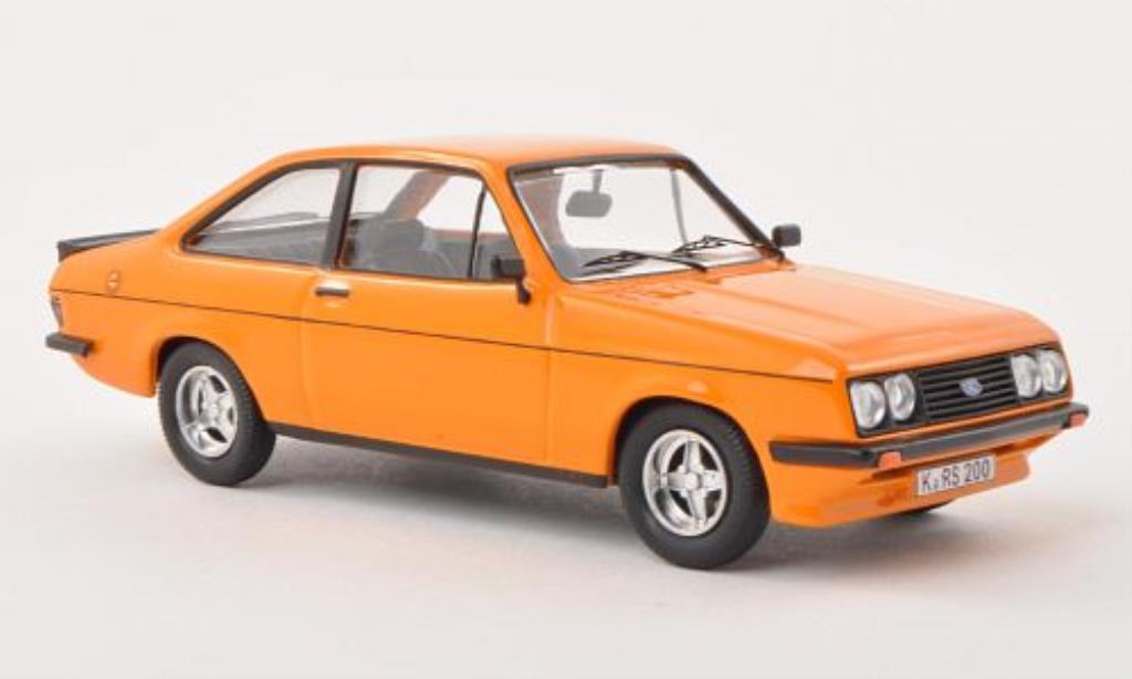 Ford Escort 1/43 WhiteBox MKII 2000 orange 1978 diecast model cars