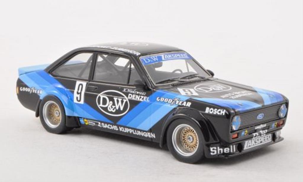 Ford Escort 1/43 Neo MkII Gr.2 No.9 D&W ETCC Sizilien 1979 /J.Denzel diecast model cars
