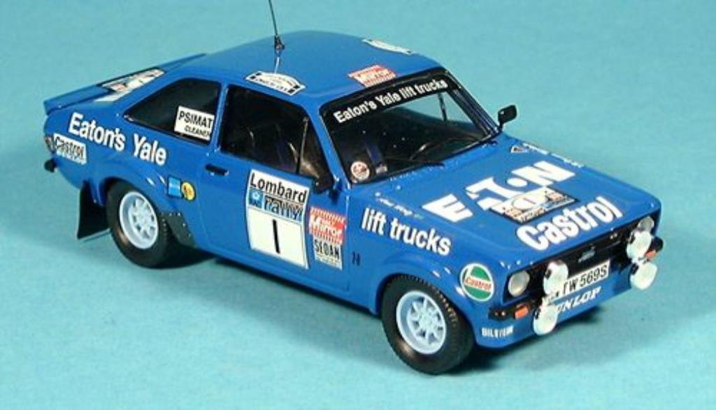 Ford Escort 1/43 Trofeu MKII No.1 Eaton Yale RAC Rally 1979 /Hertz diecast model cars
