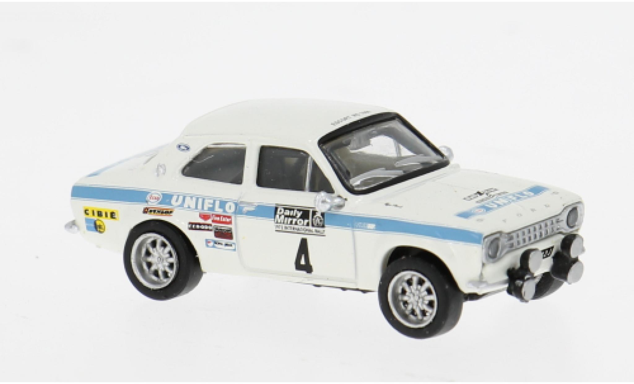 Ford Escort 1/87 Brekina RS 1800 MKI Rally RAC Lombard 1972 #4 R.Clark/T.Mason 1:87 diecast model cars