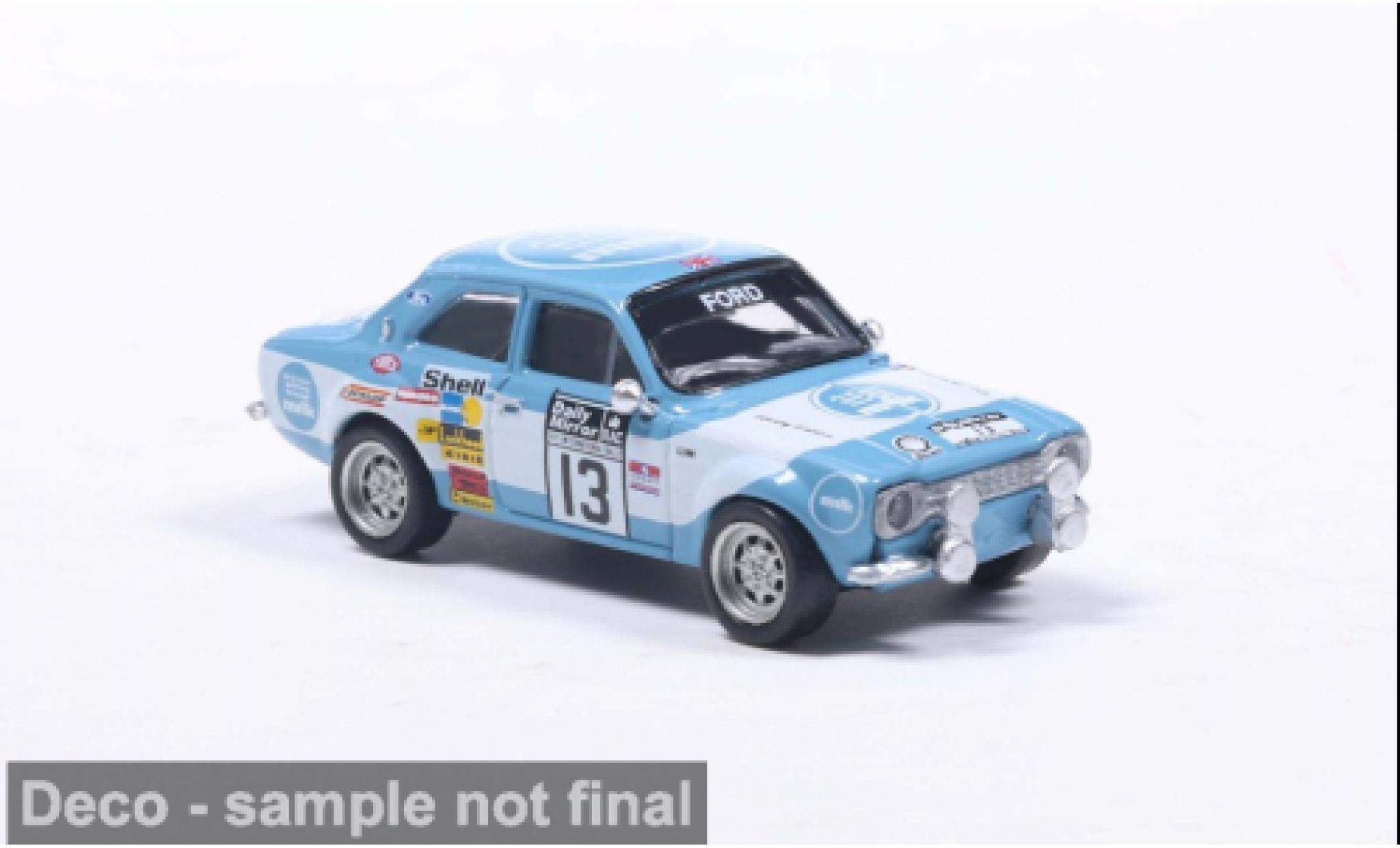 Ford Escort 1/87 Brekina RS 1800 MKI Rally RAC Lombard 1973 #13 T.Makinen 1:87 diecast model cars