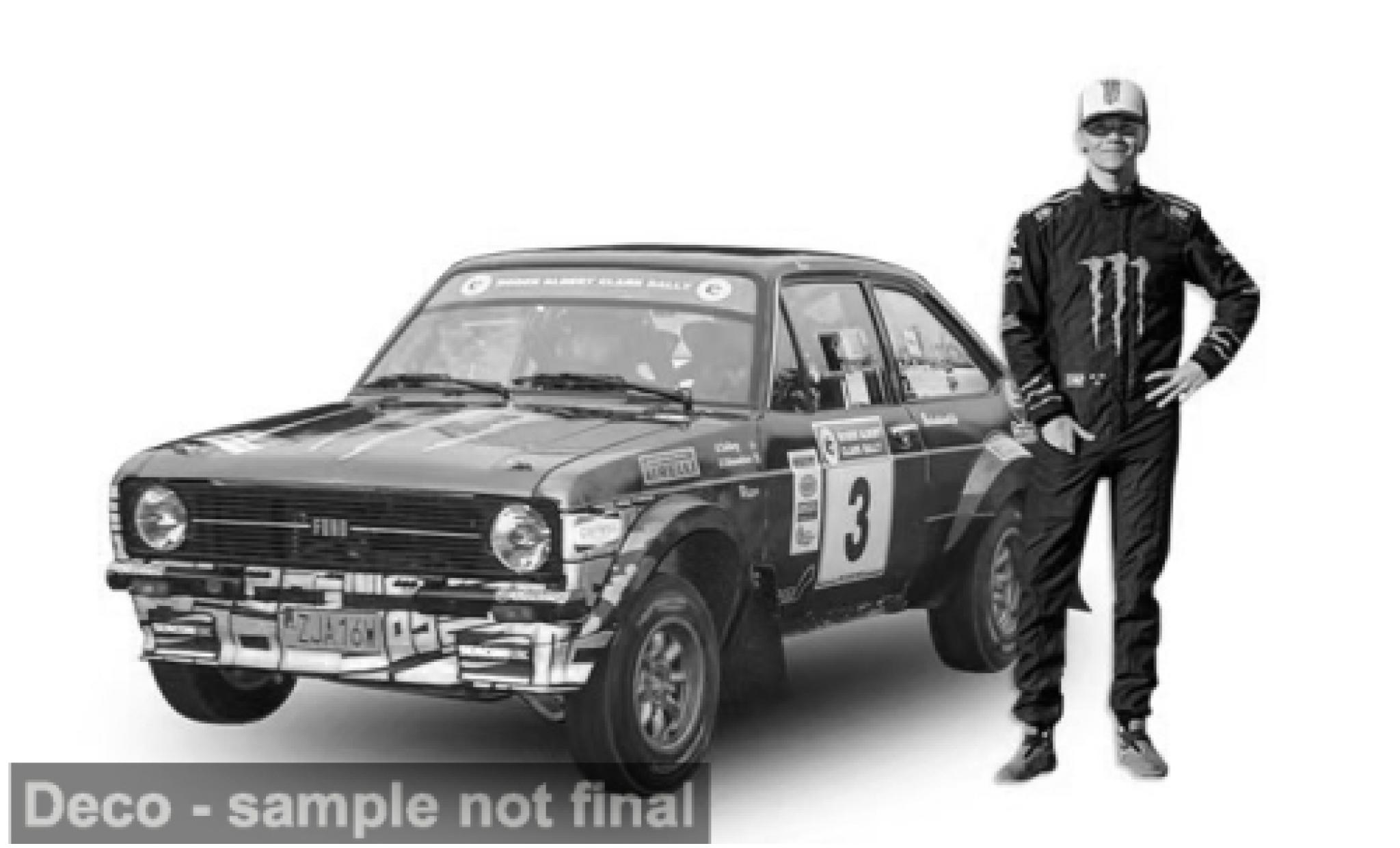 Ford Escort 1/18 Sun Star RS 1800 RAC Rally 2023 #3 O.Solberg/E.Edmondson 1:18 diecast model cars