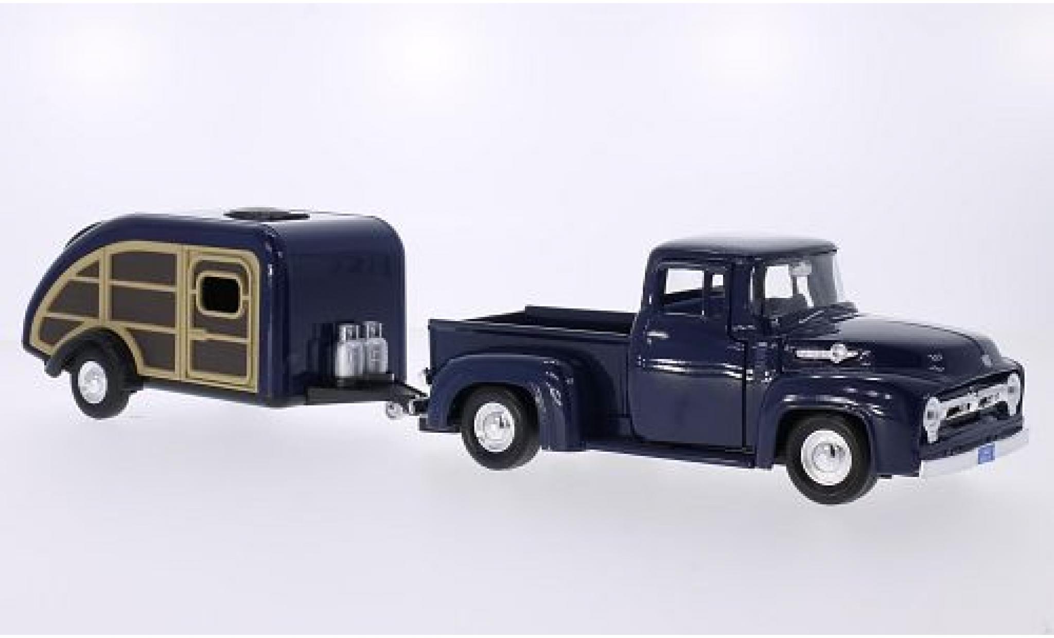 Ford F-1 1/24 Motormax 00 bla 1:24 diecast model cars