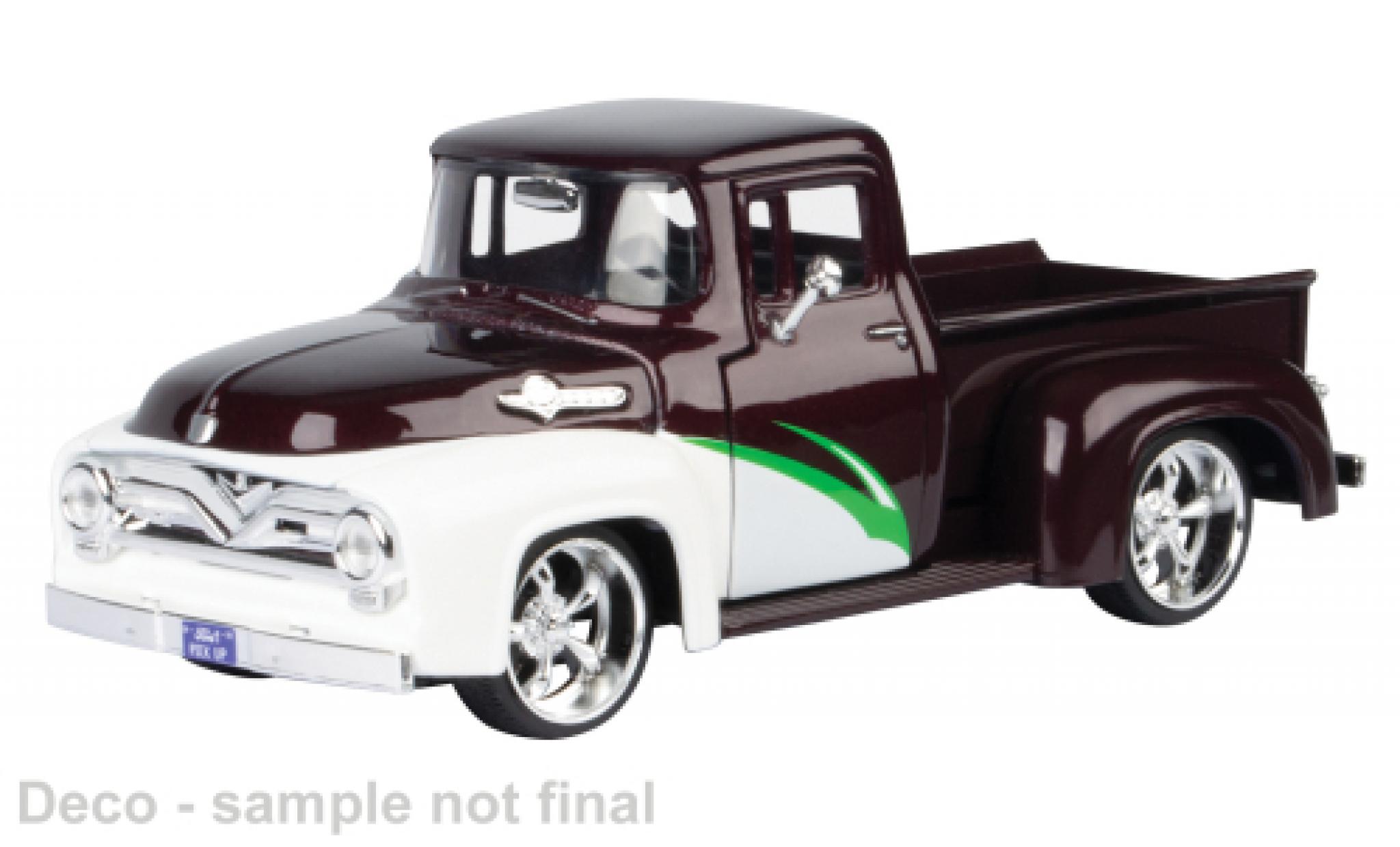 Ford F-1 1/24 Motormax 00 Pick Up red/white 1956 1:24 diecast model cars