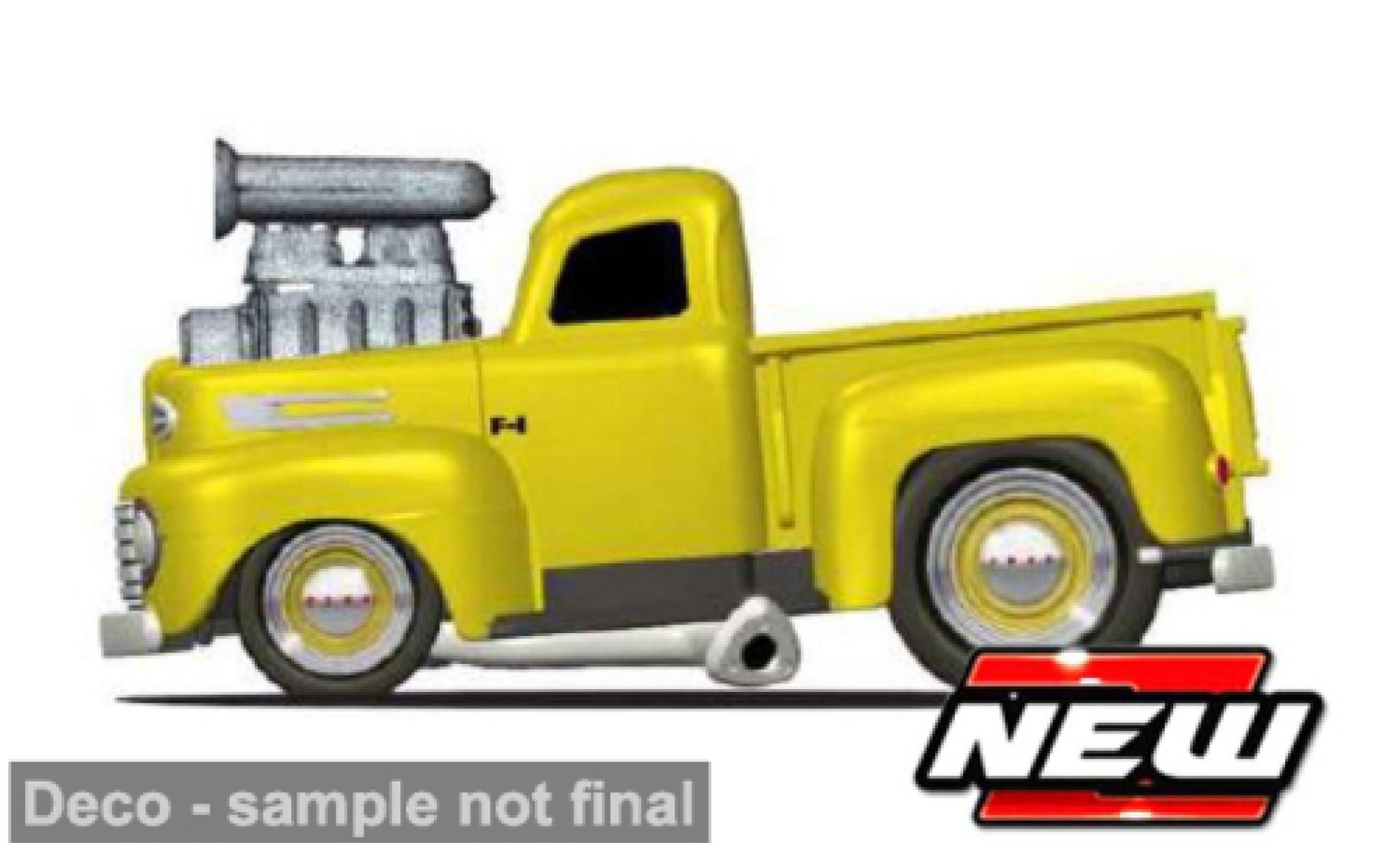 Ford F1 1/64 Maisto yellow 1949 1:64 diecast model cars