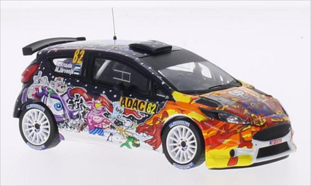 Ford Fiesta 1/43 IXO R5 No.82 Rally WM Rally Deutschland 2013 /M.Jarveoja diecast model cars