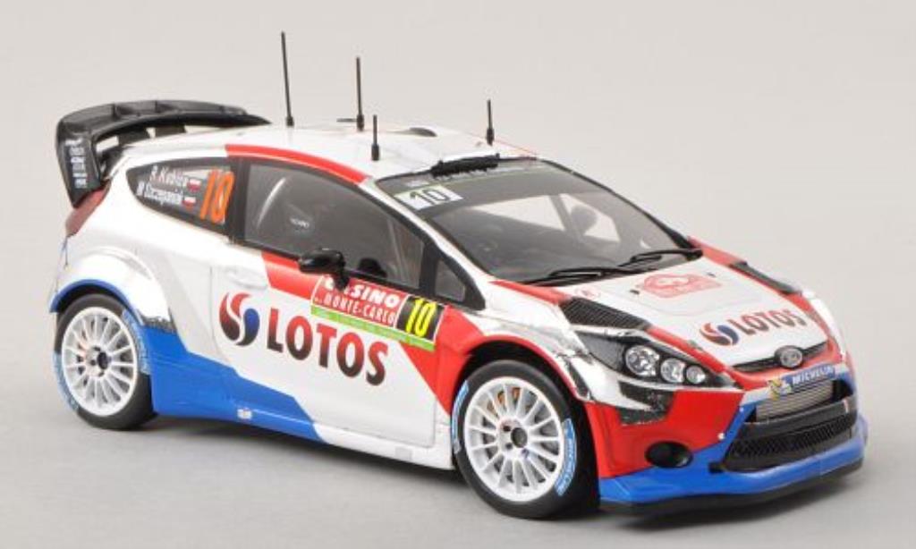 Ford Fiesta 1/43 Spark WRC No.10 M-Sport WRT / Lotos Rally Monte Carlo 2014 /M.Szczepaniak diecast model cars