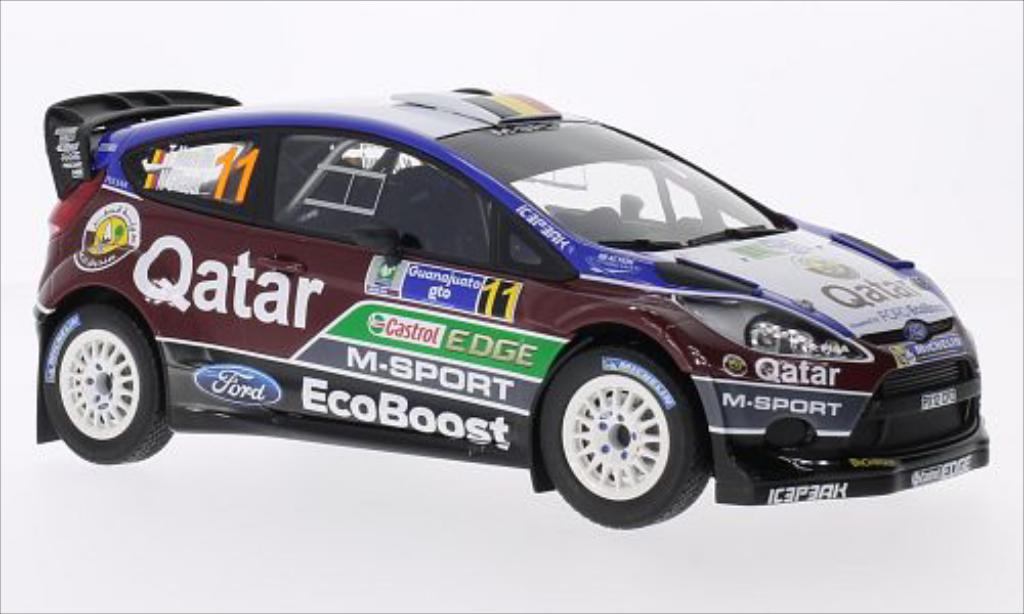 Ford Fiesta 1/18 Minichamps WRC No.11 Qatar M-Sport World Rally Team Castrol Rally WM Rally Mexico 2013 /N.Gilsoul diecast model cars