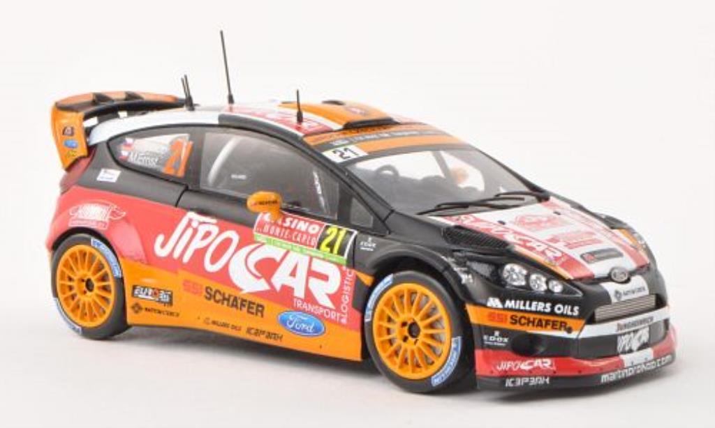 Ford Fiesta 1/43 Spark WRC No.21 Jipocar Czech National Team Rally Monte Carlo 2014 /M.Ernst diecast model cars