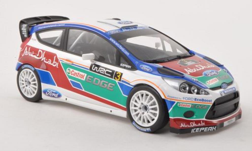 Ford Fiesta 1/18 Minichamps WRC No.3 Abu Dhabi Prasentationsfahrzeug 2011 diecast model cars