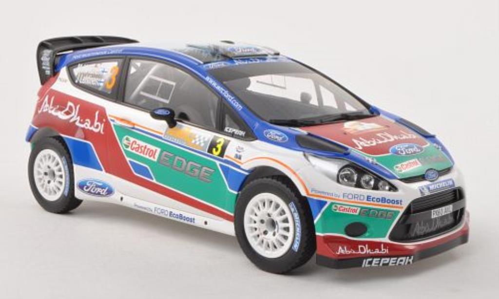 Ford Fiesta 1/18 Minichamps WRC No.3 Abu Dhabi Rally Australien 2011 /J.Lehtinen diecast model cars