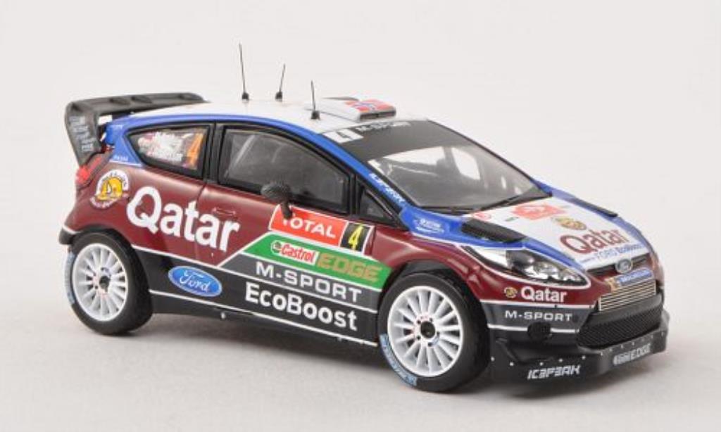 Ford Fiesta 1/43 IXO WRC No.4 M-Sport Rally Monte Carlo 2013 /J.Andersson diecast model cars