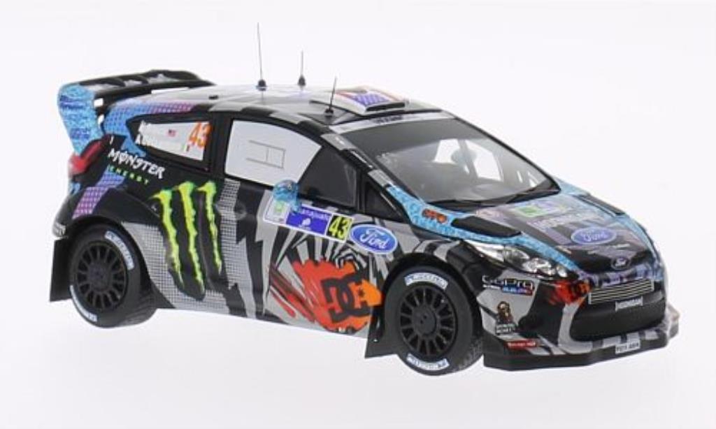 Ford Fiesta 1/43 IXO WRC No.43 Monster Rally Mexico 2013 /A.Gelsomino diecast model cars