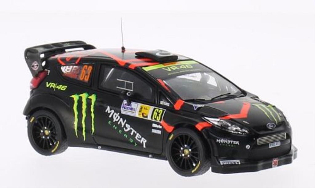 Ford Fiesta 1/43 IXO WRC No.63 Monster Rally Monza 2011 /D.Brivio diecast model cars