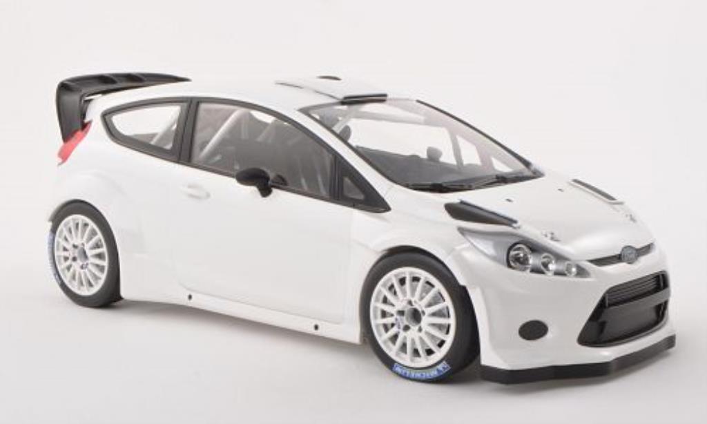 Ford Fiesta 1/18 Minichamps WRC Street white 2011 diecast model cars