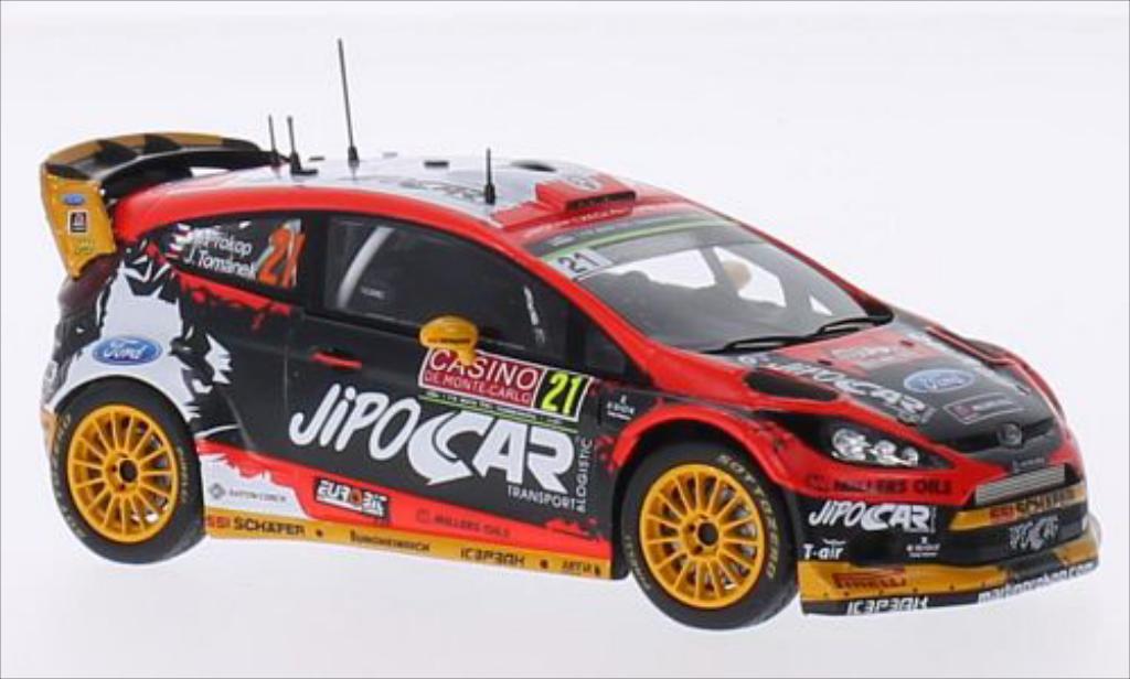 Ford Fiesta WRC 1/43 Spark WRC No.21 Czech National Team Jipocar WRC Rally Monte-Carlo 2015 /J.Tomanek diecast model cars