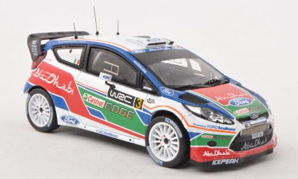 Ford Fiesta WRC 1/43 IXO WRC No.3 UK Test Kirkbride Airfield 2011 diecast model cars