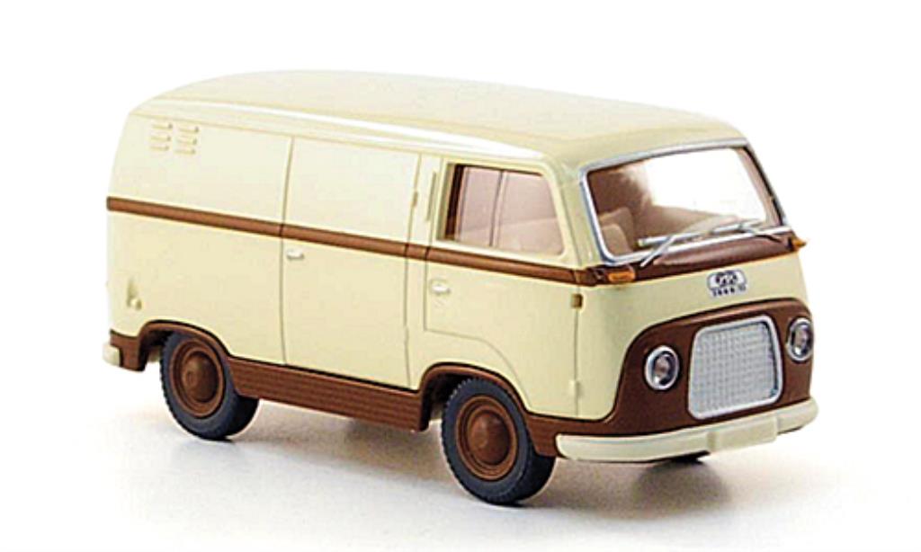 Ford FK 1000 1/87 Wiking 1000 Van beige/brown diecast model cars