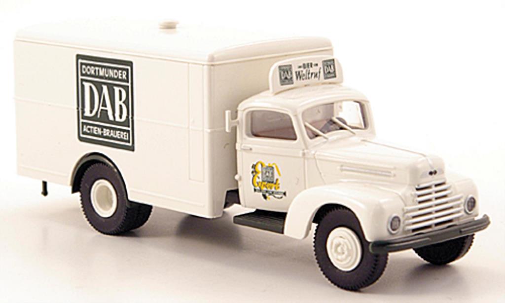 Ford FK 3500 1/87 Brekina 3500 Dortmunder Actien Bier Koffer-LKW diecast model cars