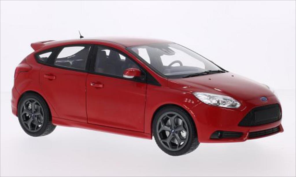 Ford Focus 1/18 Minichamps MkIII ST red 2011 diecast model cars