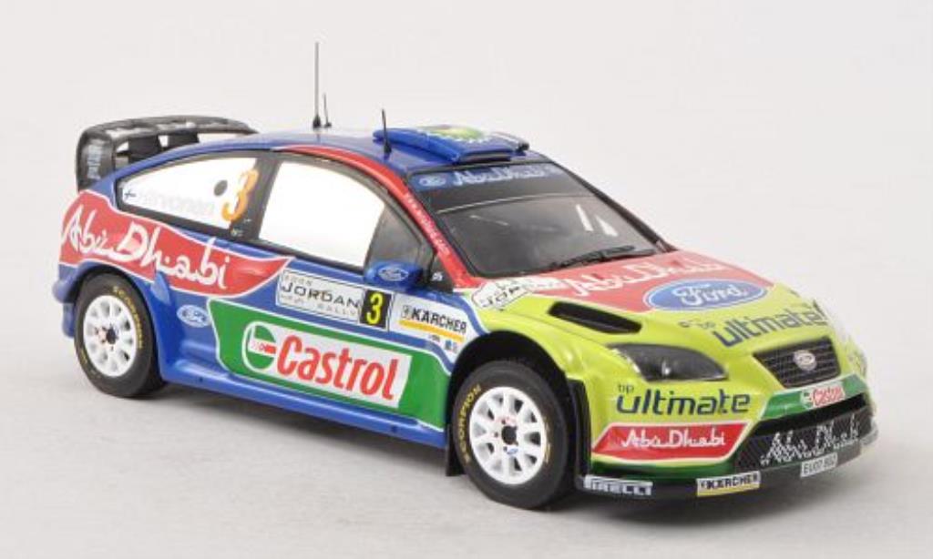 Ford Focus RS 1/43 IXO RS 07 WRC No.3 Rally Jordanien 2008 /J.Lehtinen diecast model cars