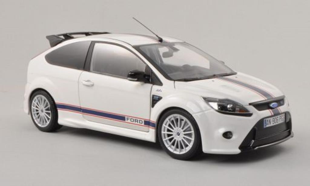 Ford Focus RS 1/18 Minichamps RS Le Mans Classic Edition white/blue 2010 diecast model cars