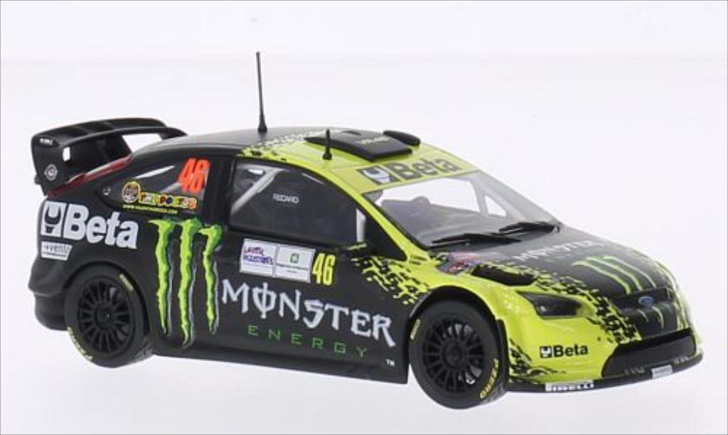 Ford Focus RS 1/43 Minichamps RS WRC No.46 Beta WRC Rally Monza 2009 diecast model cars