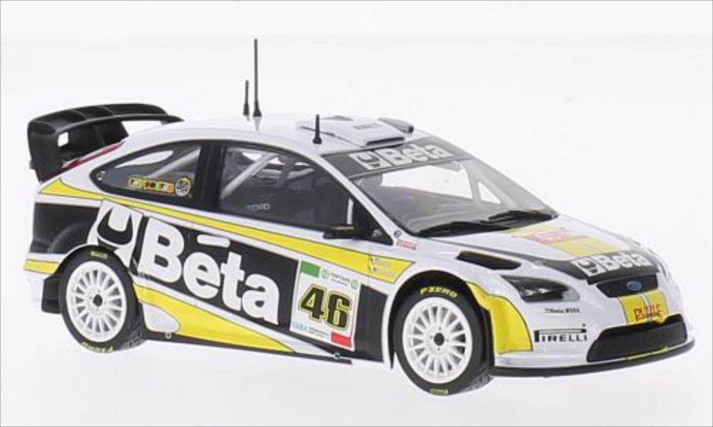 Ford Focus RS 1/43 Minichamps RS WRC No.46 M-Sport Beta WRC Rally Monza 2008 /C.Cassina diecast model cars