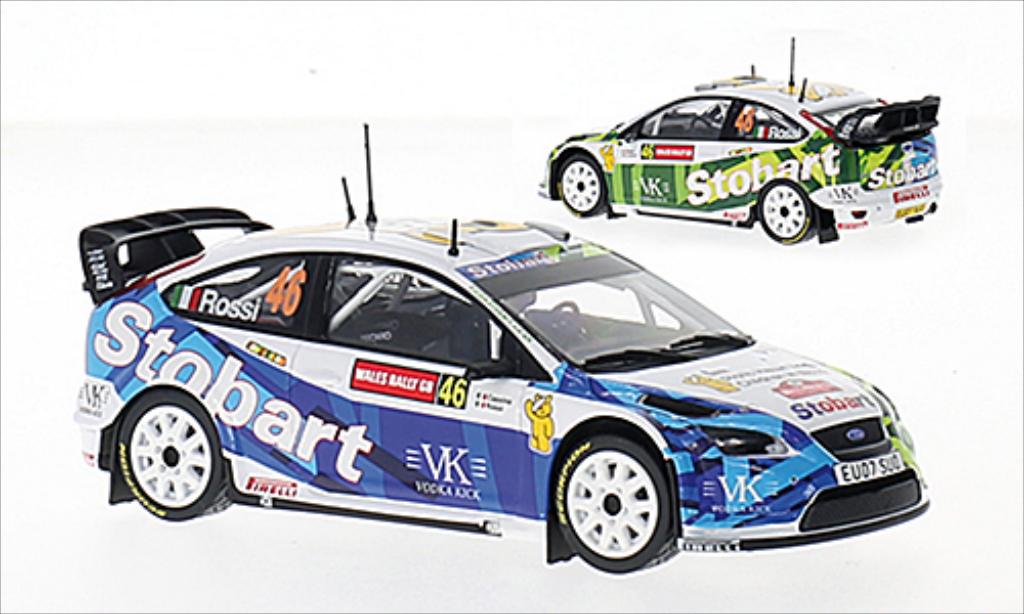 Ford Focus RS 1/43 Minichamps RS WRC No.46 M-Sport Stobart WRC Rally Wales 2008 /C.Cassina diecast model cars