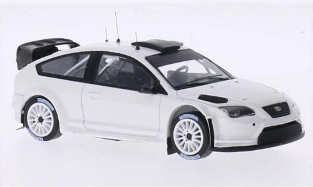 Ford Focus RS 1/43 IXO RS WRC08 Rally Specs matt-white 2009 diecast model cars