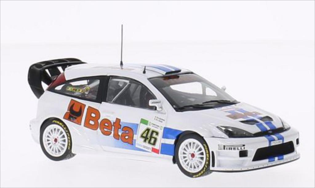 Ford Focus 1/43 Minichamps WRC No.46 Beta Rally Monza 2007 diecast model cars