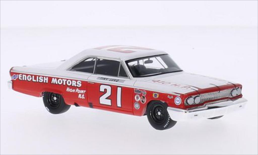 Ford Galaxy 1/43 Spark No.21 English Motors Daytona 500 1963 diecast model cars