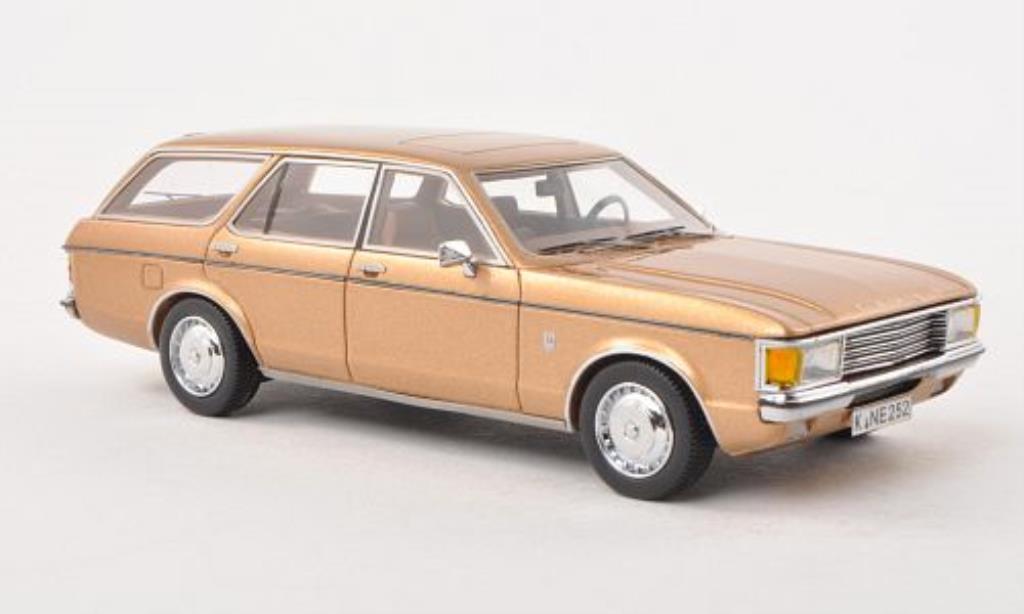 Ford Granada 1/43 Neo MK I Turnier beige 1972 diecast model cars