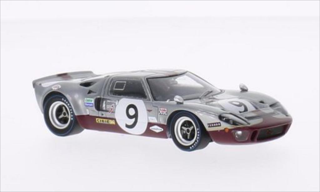Ford GT40 1/43 Spark GT 40 RHD No.9 24h Le Mans 1969 /M.Guthrie diecast model cars