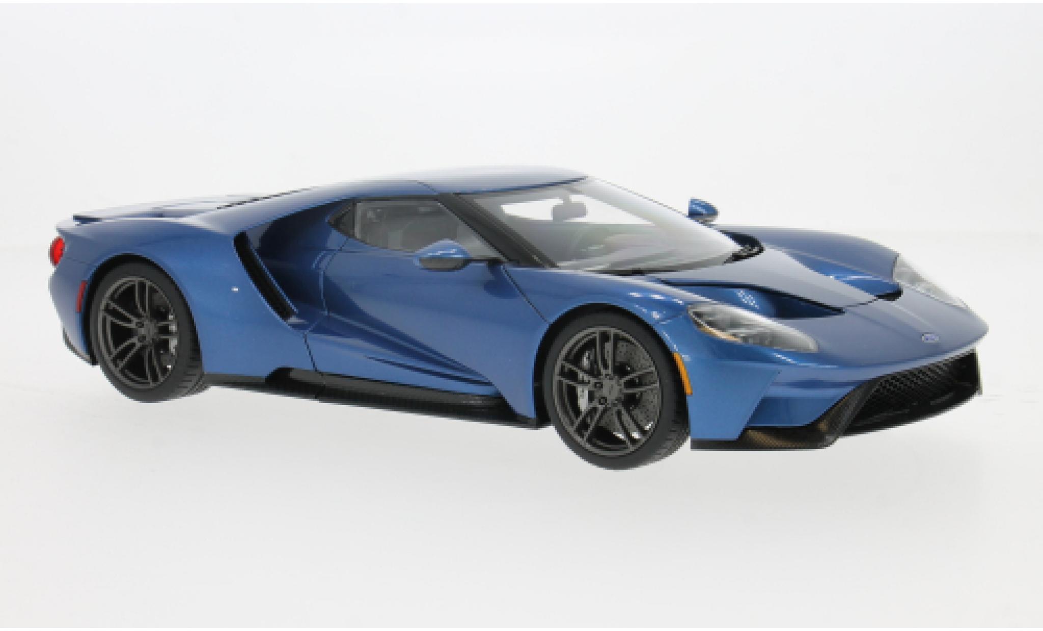 Ford GT 1/18 AUTOart blue 2017 1:18 diecast model cars