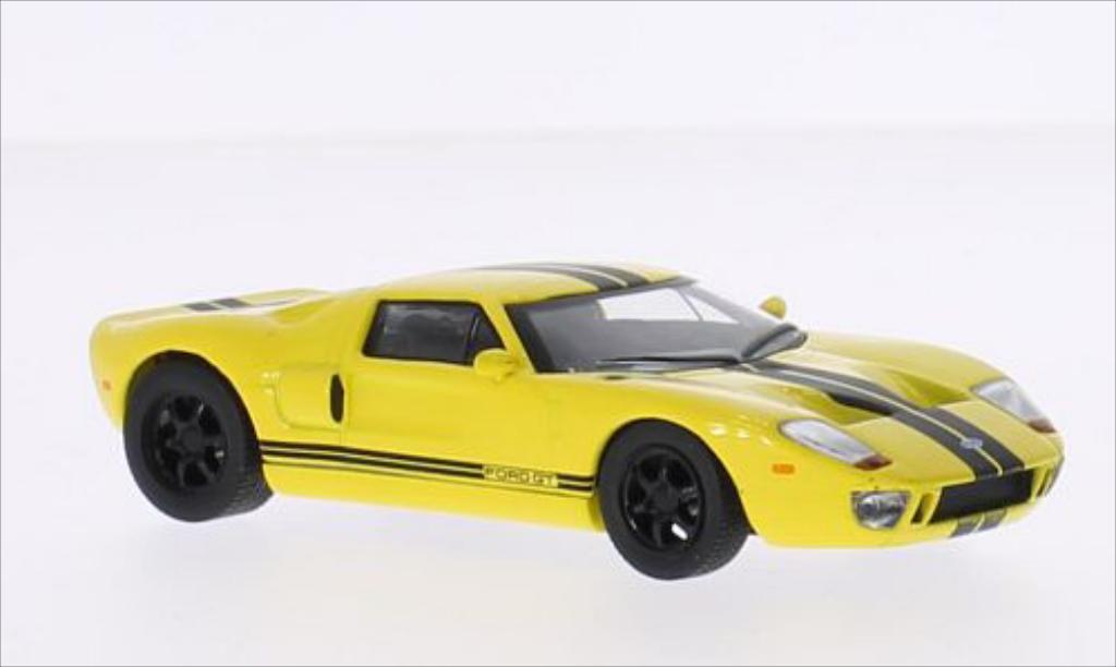 Ford GT 1/43 Solido yellow/black diecast model cars