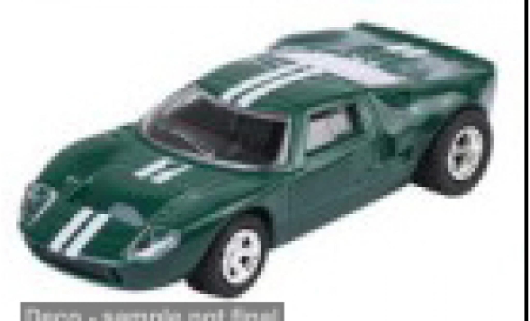 Ford GT40 1/64 Majorette Mk I green 1965 1:64 diecast model cars