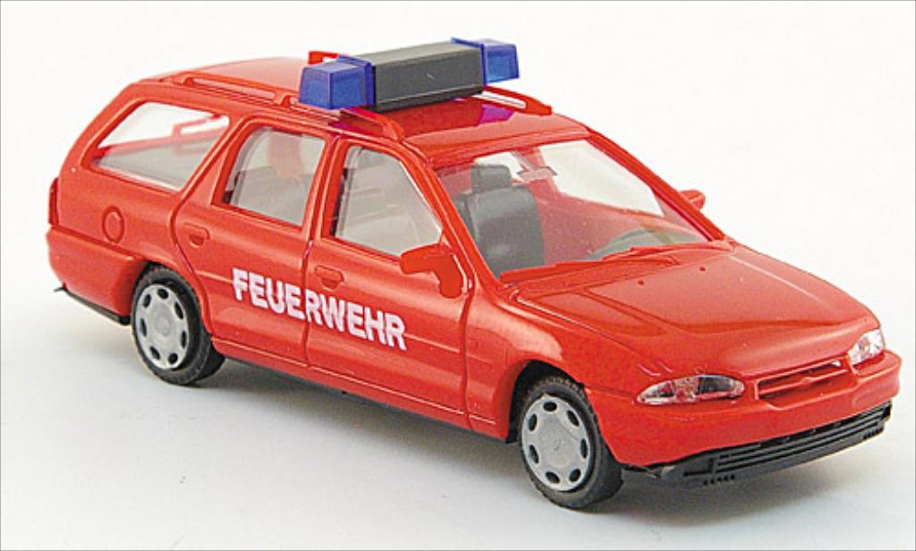 Ford Mondeo 1/87 AWM MK I Turnier red diecast model cars