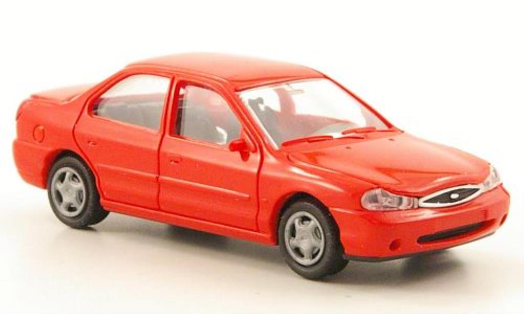 Ford Mondeo 1/87 Rietze MKII Stufenheck red 1997 diecast model cars
