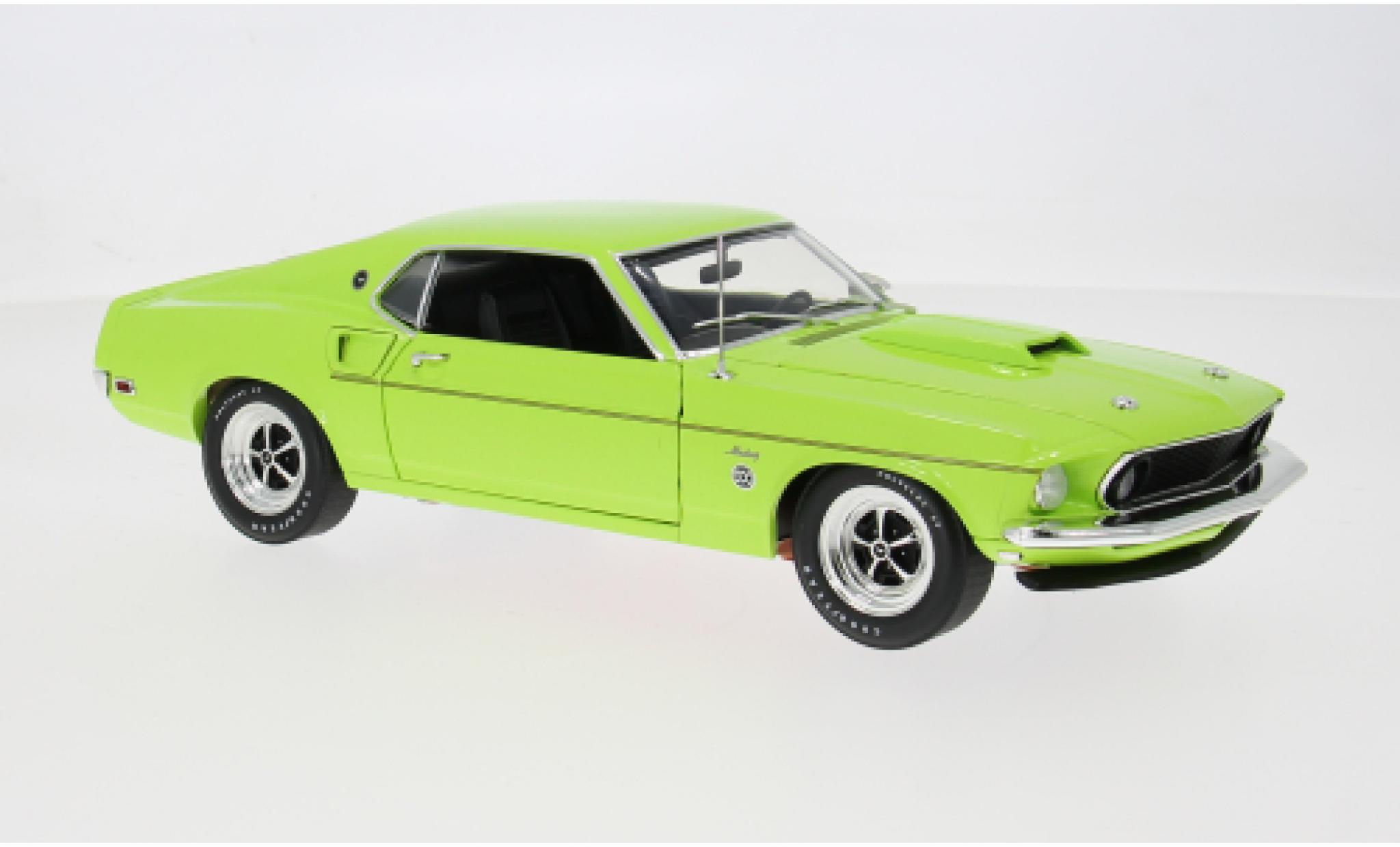 Ford Mustang 1/18 ACME 600 green 1969 1:18 diecast model cars