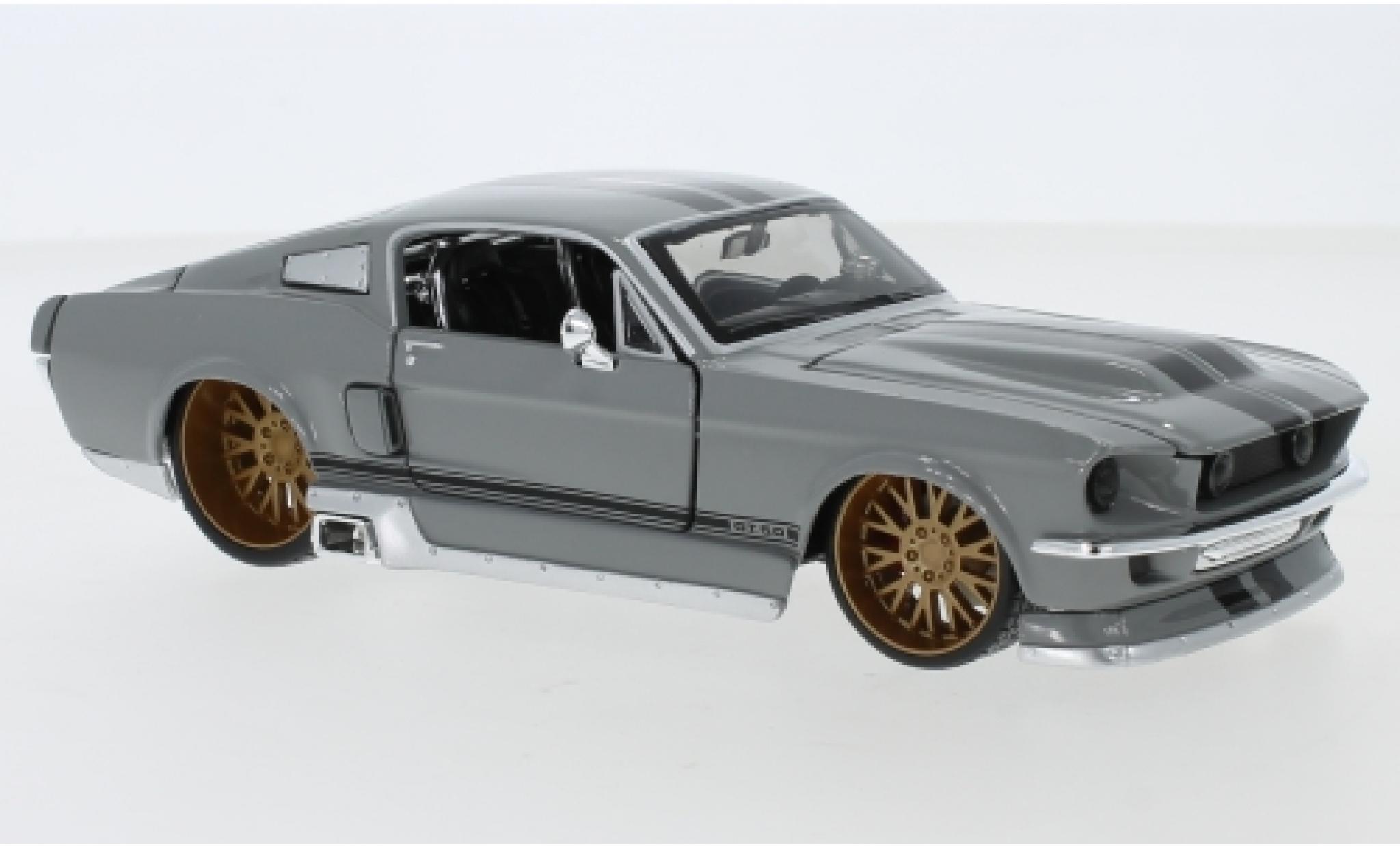 Ford Mustang 1/24 Maisto GT Tuning grau/schwarz 1967 1:24 diecast model cars