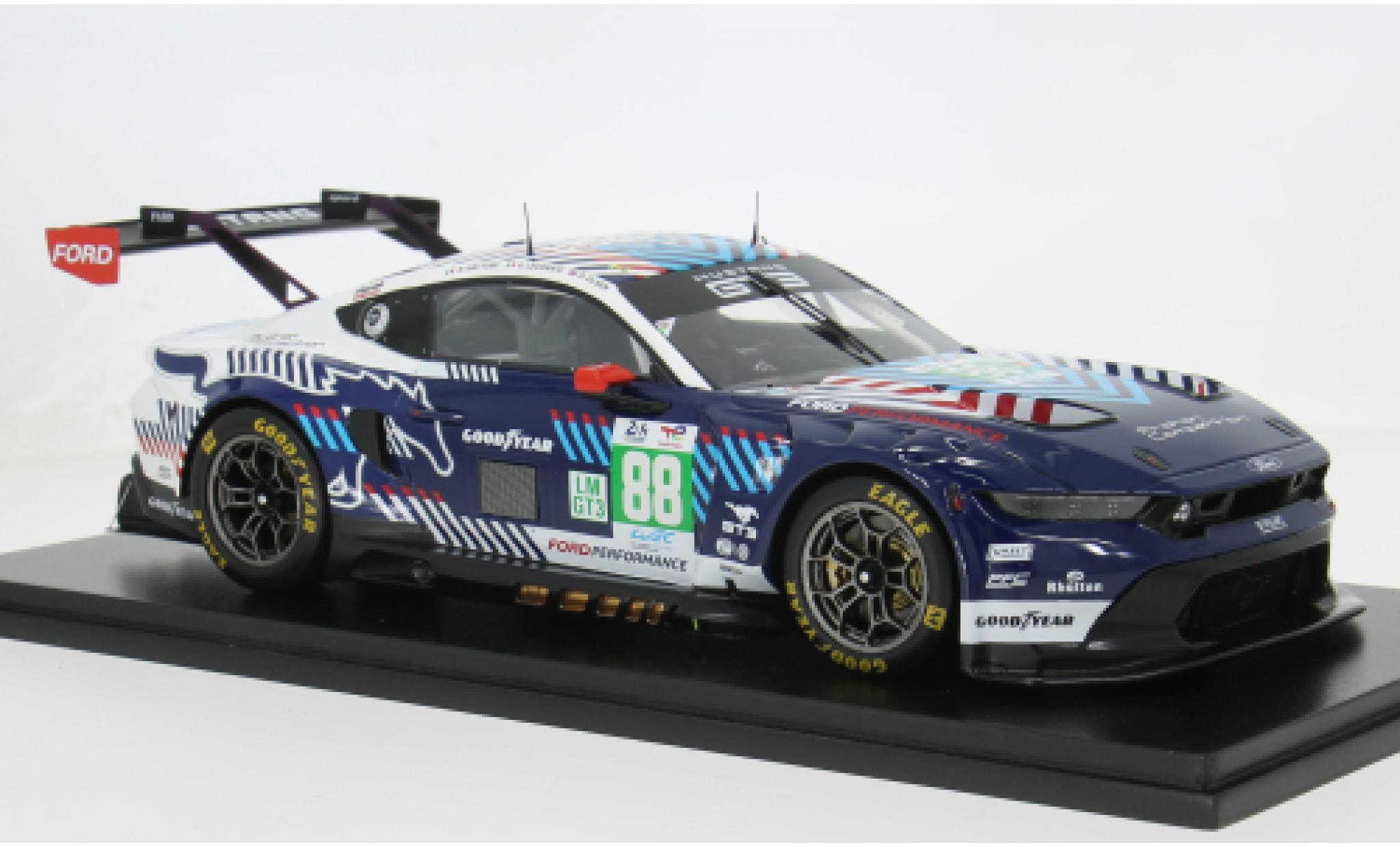 Ford Mustang 1/18 Spark LMGT3 24h Le Mans 2025 #88 S.Gattuso/G.Levorato 1:18 diecast model cars