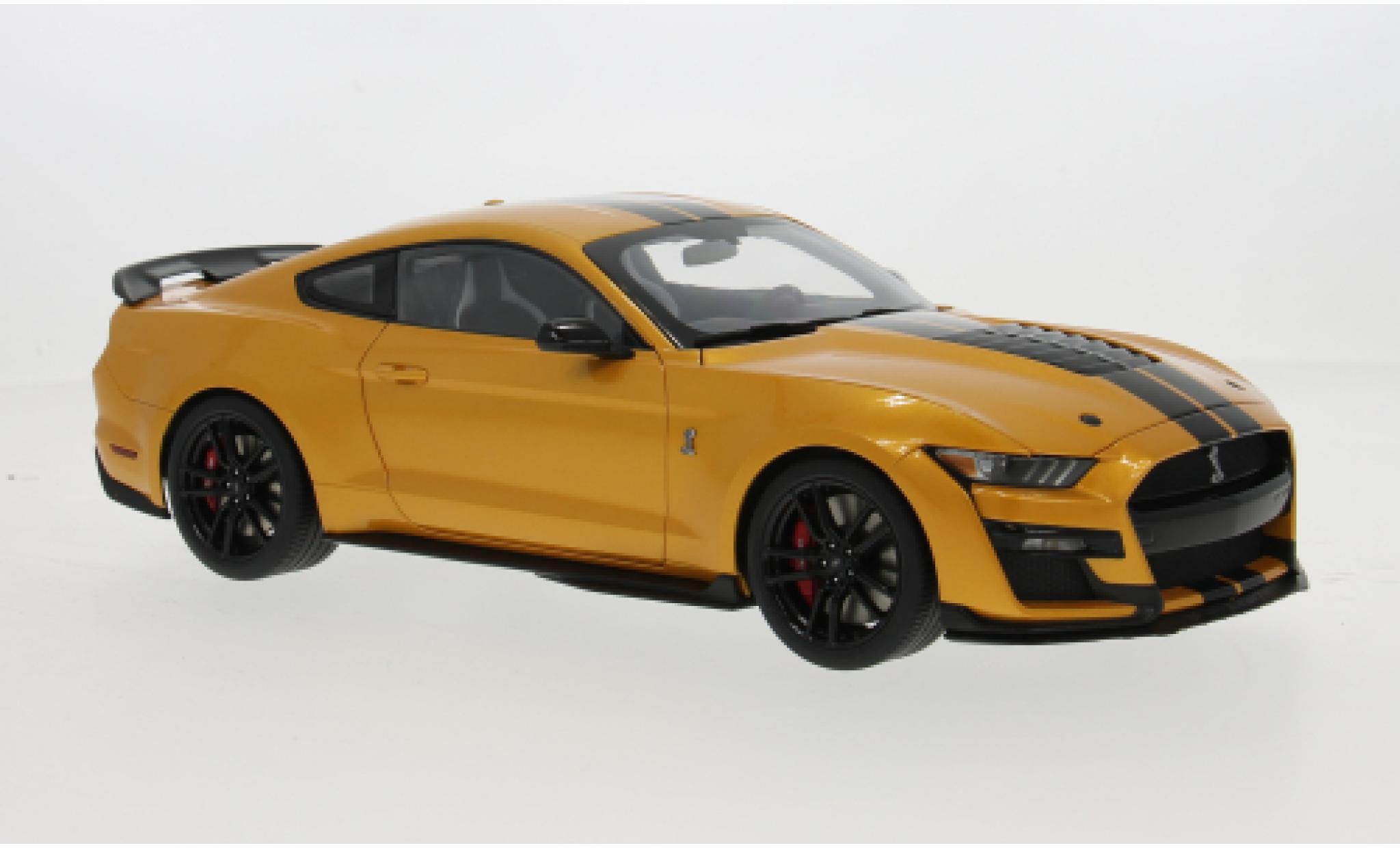 Shelby GT 500 1/18 AUTOart Ford Mustang orange/black 1:18 diecast model cars