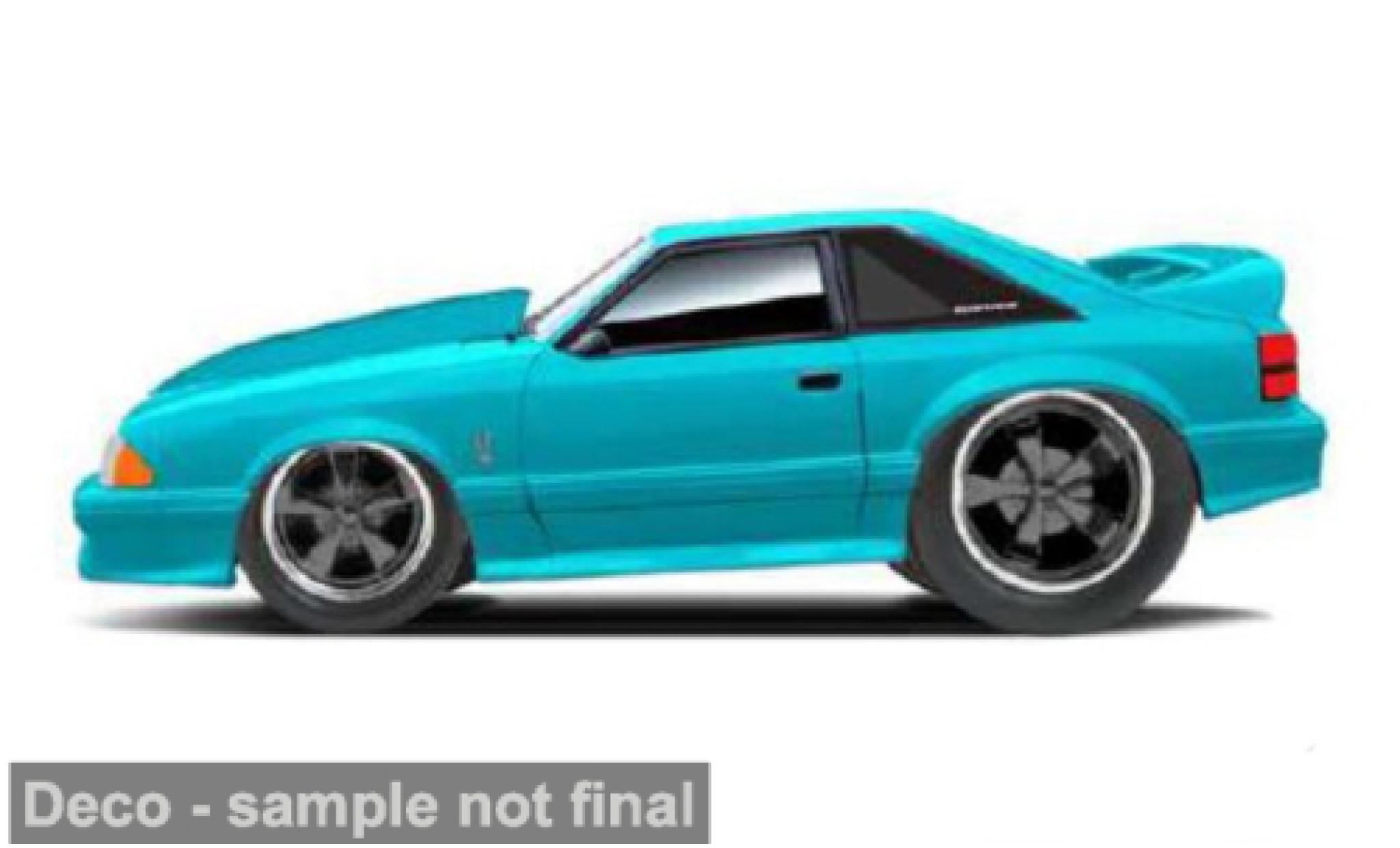 Ford Mustang 1/64 Maisto SVT Cobra t&uuml;rkis 1993 1:64 diecast model cars