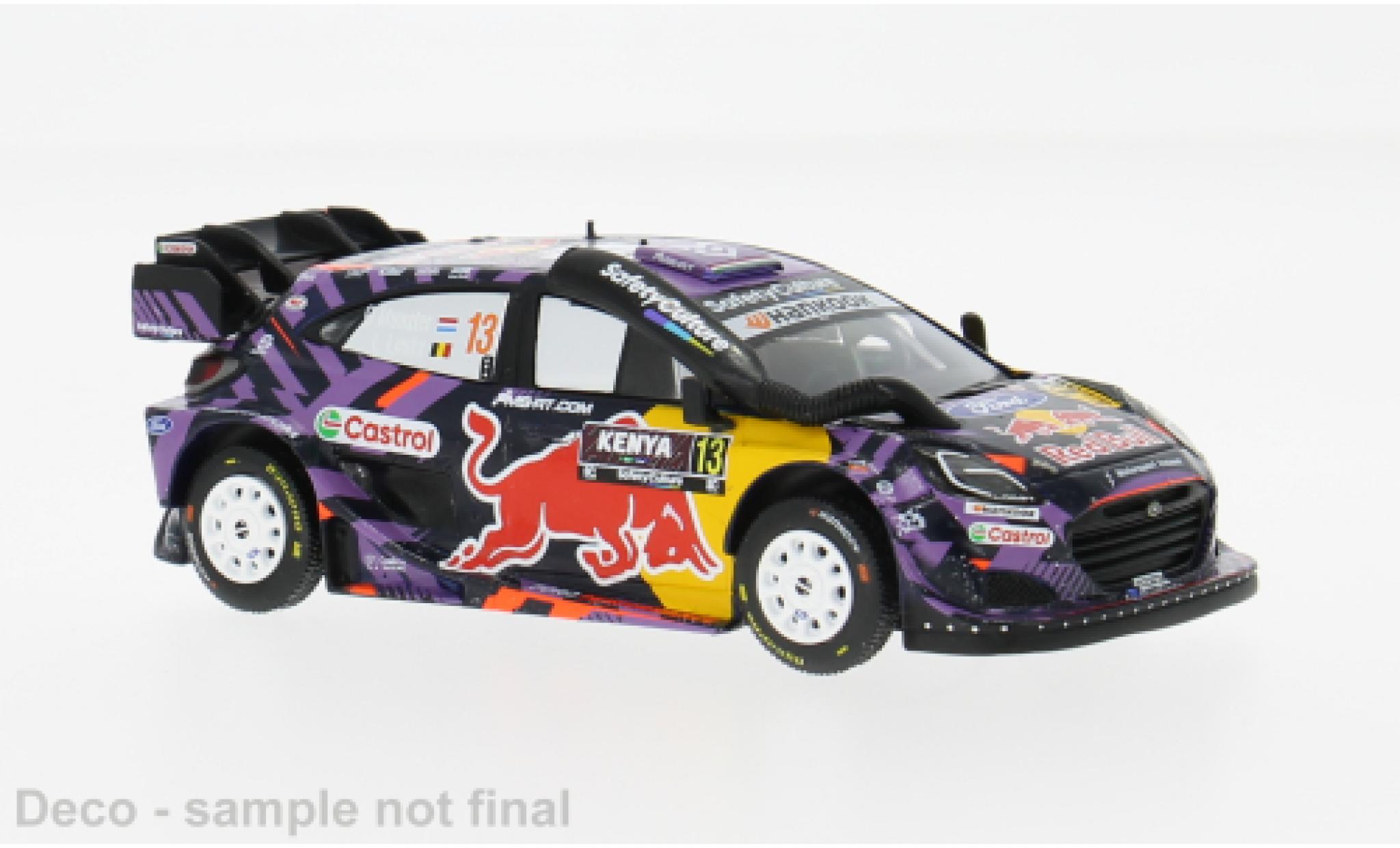 Ford Puma 1/43 IXO Rally1 Safari Rally Kenia 2025 #13 G.Munster/L.Louka 1:43 diecast model cars