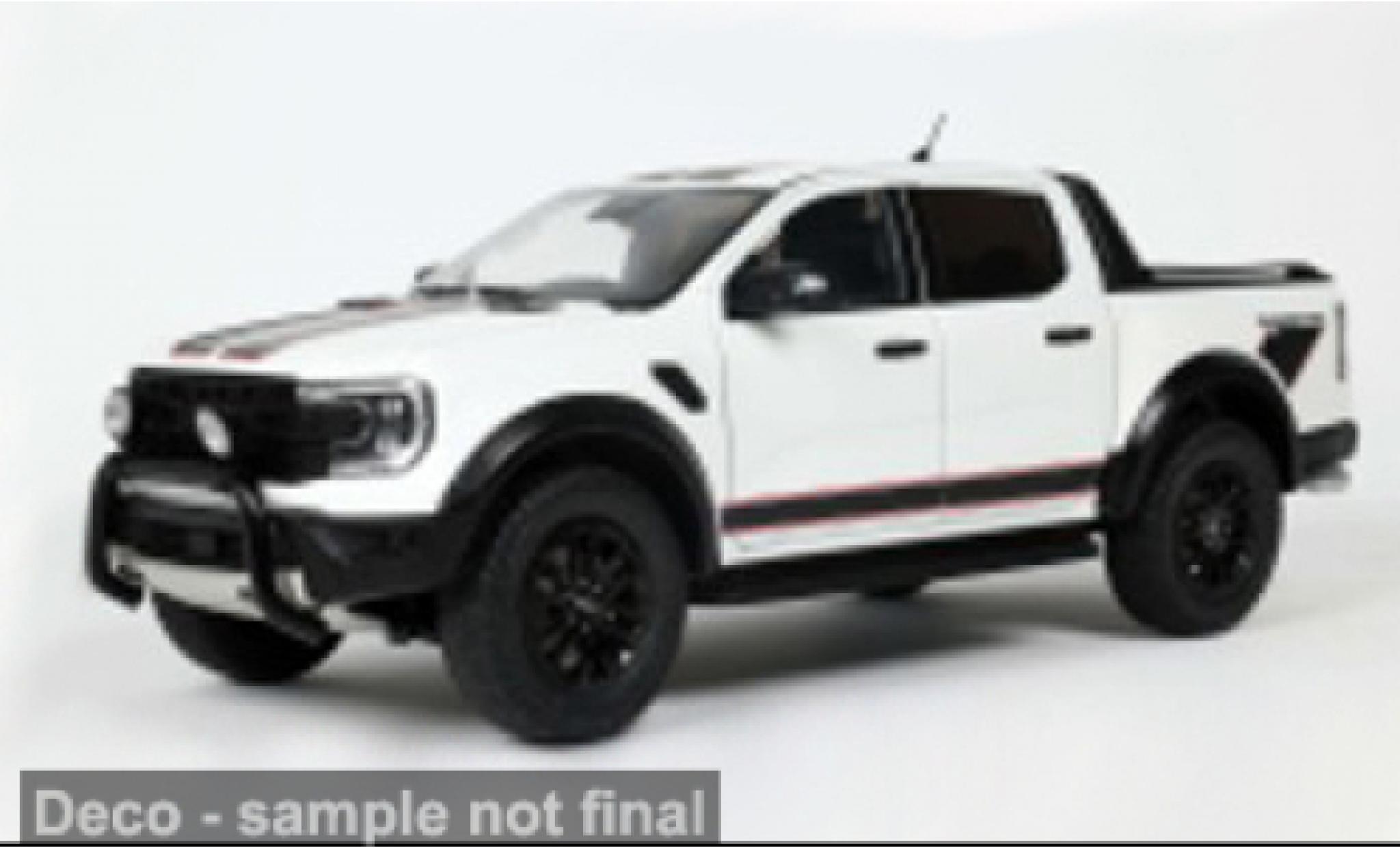 Ford Ranger 1/18 Solido Raptor weiss/schwarz 2024 1:18 diecast model cars