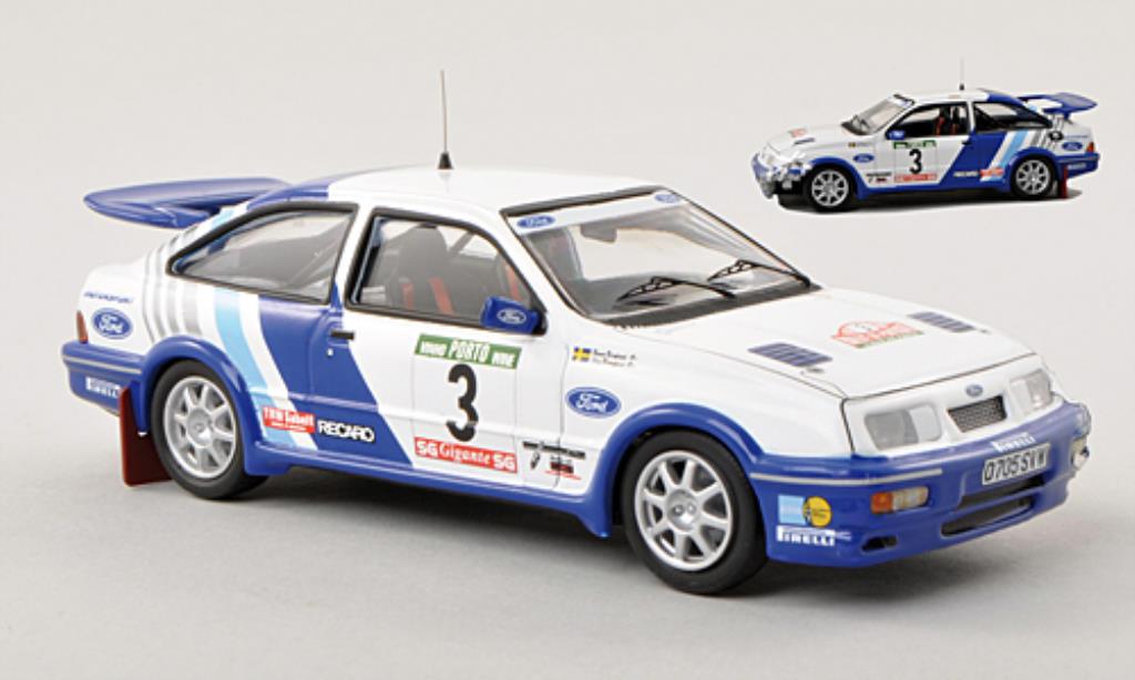 Ford Sierra 1/43 Trofeu Cosworth No.3 Unfallfahrzeug Rally Portugal 1988 /B.Melander diecast model cars