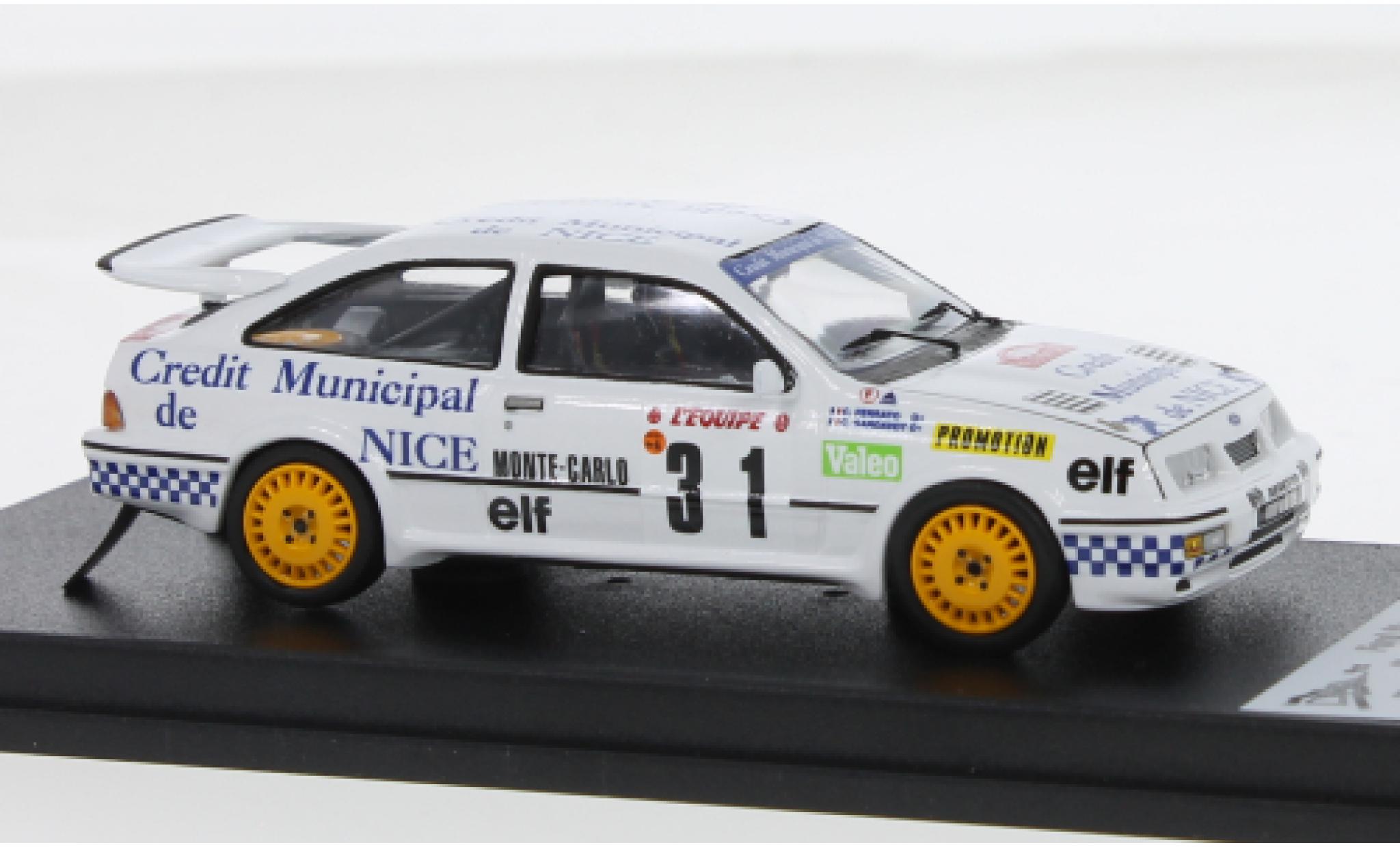 Ford Sierra 1/43 Trofeu RS Cosworth Rally WM Rally Monte Carlo 1982 #31 C.Gardavot/C.Ferrato 1:43 diecast model cars