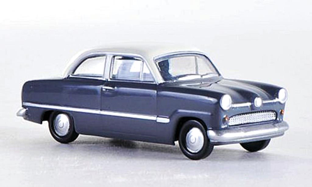 Ford Taunus 1/87 Herpa 12M grey/white diecast model cars